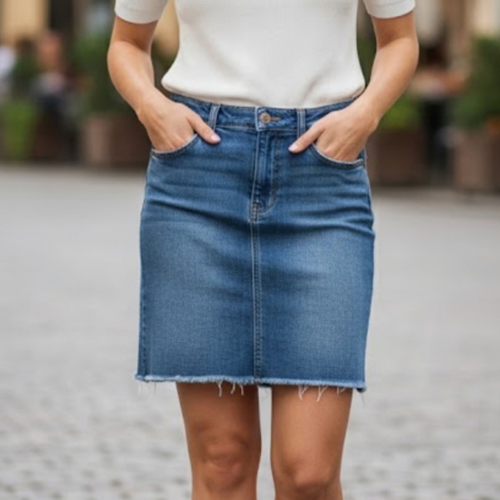 🔥Joes Jeans Denim Blue Skirt Sz 26